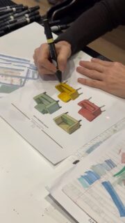 Hand rendering is a core part of our interior design foundations. ✏️✨

Learning how to sketch furniture, render materials, and visually communicate interior spaces allows students to acquire skills that support every future studio, software, and design project. 

Beyond the technical value, this is a creative, hands-on process that encourages exploration, confidence, and joy in design.

#InteriorDesignEducation #HandRendering #DesignFoundations #InteriorDesignStudents #FutureDesigners