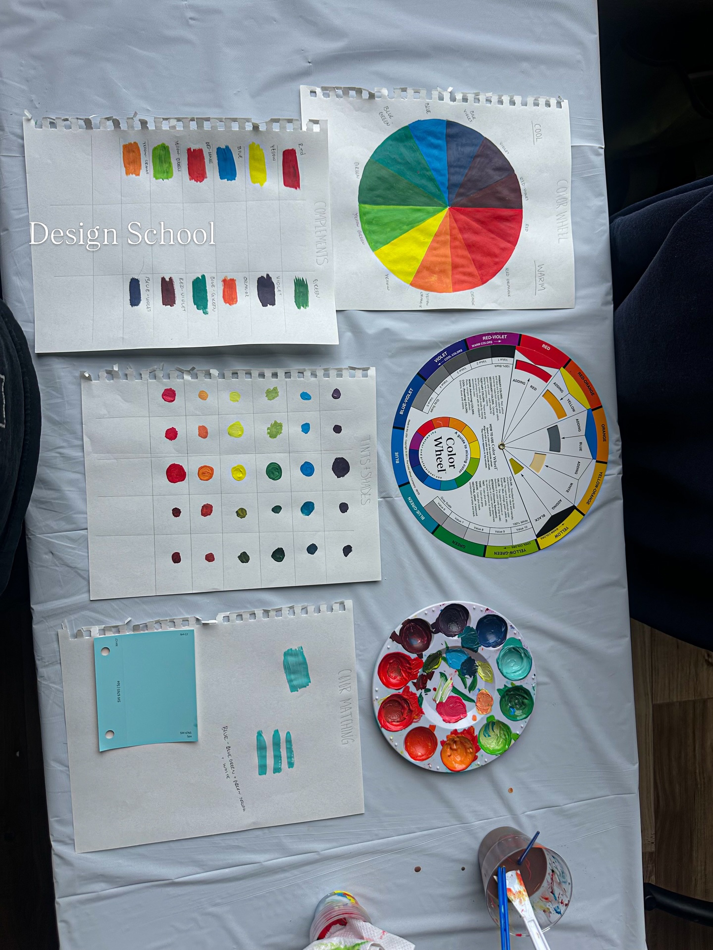 Today in Portland by Andrea Plymale @casakininteriors #colortheory