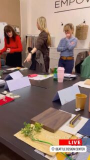 First week of spring classes in Seattle! So excited to watch these amazing students grow and flourish in the program! #interiordesign #seattle #seattledesigner