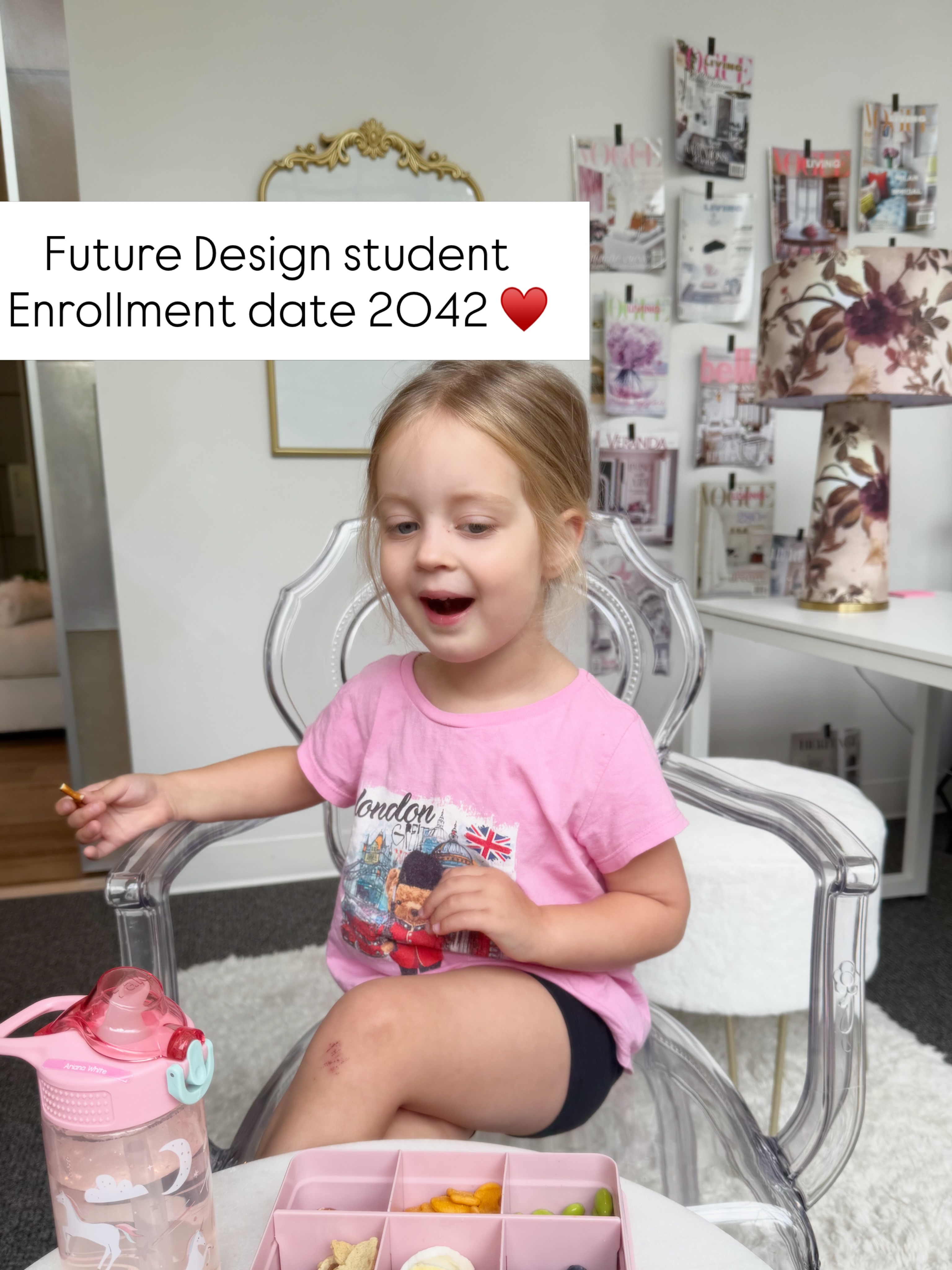 Meet Ari, our future star designer! She is already dreaming about joining Heritage School of Interior Design and plans to begin classes as soon as she turns 18. We cannot wait! 🤍

Thank you, Amy, for bringing the cutest little future designer to the office!

#HeritageSchoolOfInteriorDesign #FutureInteriorDesigner #InteriorDesignSchool #DesignEducation #FutureDesigner