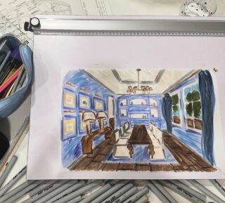 Dallas Campus, we love color! #dallstexas #dallasdesignstudent