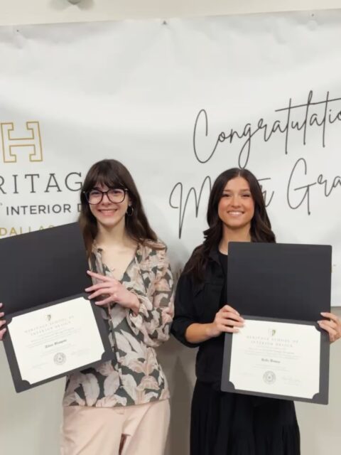 We’re wrapping up fall with two more incredible graduates, and the HSID Dallas team is absolutely beaming. 🎓✨

To our grads: watching you grow, find your style, push through challenges, and discover what lights you up has been such a gift. We’re so proud of you, truly. And we have zero doubt you’re going to make your own way in this world with confidence, kindness, and so much creativity. 🤍

If you’re dreaming about becoming a designer too, our Winter Term is right around the corner. There’s still time to apply and start your journey with us. 🌟 

#hsiddallas #interiordesignschool #hsidgrad #congratsgrads🎓 #heritageschoolofinteriordesign #interiordesigners #celebrate #finalpresentations #dreambig #winterterm #applytoday #joinus