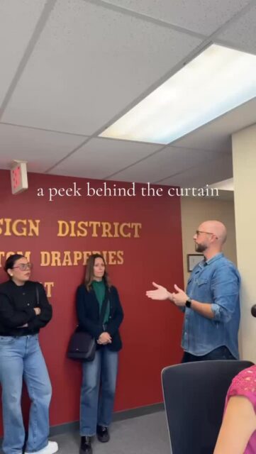 A peek behind the curtain 👀✨
Our design students recently stepped inside Design District Custom Draperies for a hands-on look at craftsmanship in action — because there’s nothing better than learning the craft from the very best in the business.

If you want to spend your Thursdays with unbeatable industry access, insider experiences, and a community that opens doors… you’ve come to the right place.

Apply today — Winter Term begins JANUARY 6TH! ❄️

#hsiddallas #heritageschoolofinteriordesign #dallasdesign #designstudent #interiordesignschool #futuredesigners #applytoday #designeducation #interiordesign #designschool #dallastx #northtexas #dallasdesigndistrict #behindthecurtain #fieldvisit #drapery #craftsmanship #learnthecraft