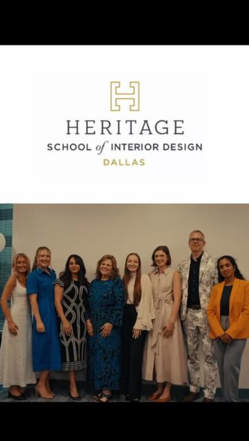 A milestone moment for our HSID Dallas Master Certificate of Interior Design graduates. ✨🎓🫶🏼

From every late night in the design studio completing homework, to this beautiful graduation ceremony, this chapter has been months in the making! 

Congratulations again to each of our 2026 graduates on this incredible achievement. 💛🥳

#hsiddallas #dallasdesign #heritageschoolofinteriordesign #designstudent #interiordesign