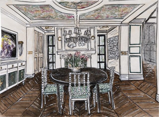 Breathtaking renderings created by one of our very own talented HSID Dallas students, Nikki Thomas, both by HAND and in SketchUp! Her talent & eye for design is like no other. 🤩 @studiongt @nikkigt 

✨Are you ready to create masterpieces of your own? Classes start September 15th, and we’d love to have you join! Email info@hsidtexas.com for more information. 
•
•
•
#hsiddallas #interiordesignschool #interiordesignstudent #dallasdesign #careerschool