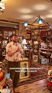 Meet Riley the proud owner of @cajunandclover and a Masters Graduate of the Portland Campus! His Antique store is a masterpiece!